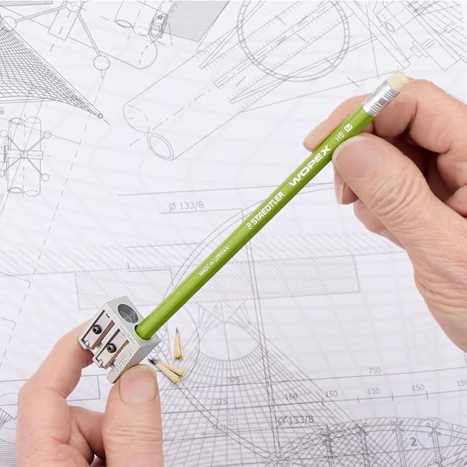 STAEDTLER Metal Double-Hole Pencil Sharpener - Image 3