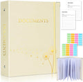 XKDOUS Important Document Organizer Emergency Binder Life Organizer Folio by XKDOUS