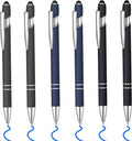 6 Pcs Blue Ink Ballpoint Pen by Lragvtbk