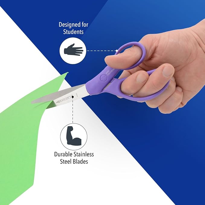 Westcott GEM Crystal-Design Scissors - Image 3