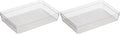 Oggi Clear Drawer Organizer | 6" X 9" | Pack of 2 | by OGGI