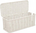 Cable Management Box, Handmade Rattan Cable Organizer by Cantalop