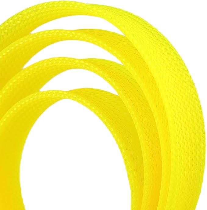25ft PET Expandable Braided Cable Sleeve 1 inch Pet Braided Cable Sleeve - Image 2
