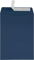 LUXPaper 9 x 12 Open End Envelopes | Peel & Press | Navy Blue | 80lb. Text | 50 by LUXPaper