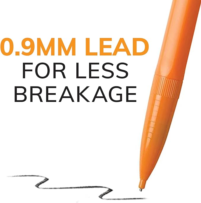 BIC Xtra Strong Mechanical Pencil, Thick 0.9 mm Point and Clean-Erasing Lead - Image 3