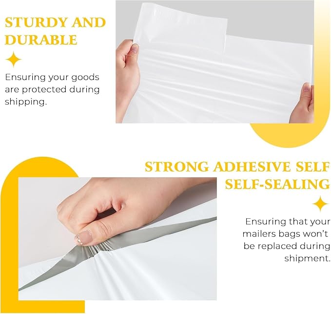 Metronic Poly Mailers 17.7x22 500Pack, Large Shipping Bags - Image 3