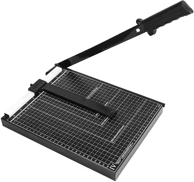 12" Guillotine Paper Cutter by PaperCutterandBeads