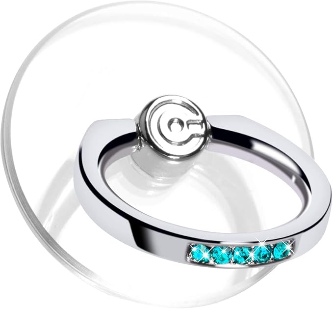 Transparent Phone Ring Holder Grip by EI+Sonador