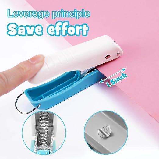 UCEC 2pcs Star Hole Punch 1/4 Inch Single Puncher, Paper Punches - Image 9