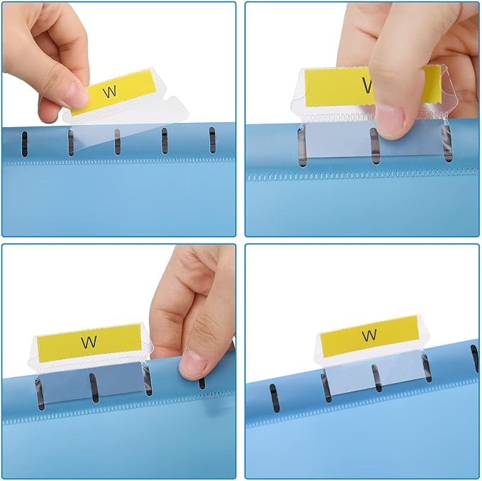 Merrynine Hanging File Folders Letter Size 24pcs, Polypropylene Filing Cabinet - Image 3
