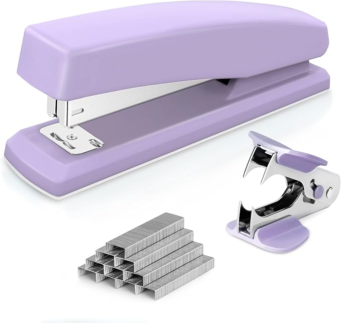 Deli Stapler, Desktop Stapler, Office Staplers, 25 Sheet Capacity, Includes by delioffice