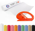 White Kraft Paper Roll 18" x 2160" by IDLPackaging