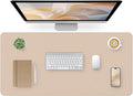 Bloss Leather Desk Pad, Mouse Pad, Non-Slip Desk Protector Mat, Leather Desk by Bloss