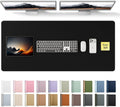 YSAGi Leather Desk Protector, Office Mat, Large Mouse Mat, Non-Slip PU Leather by YSAGi