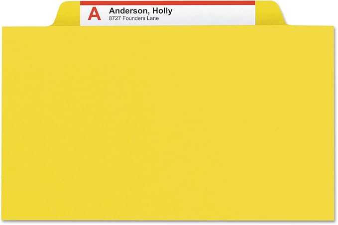 Smead Pressboard Classification File Folder - Image 5