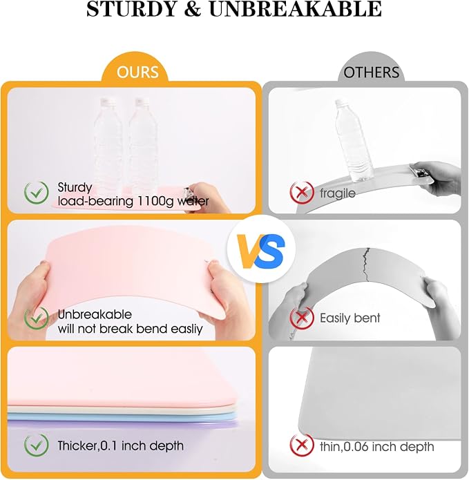 4 PCS Pastel Colored Clipboards, Plastic Clipboard - Image 4