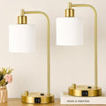 Lynnoland Set of 2 Industrial Table Lamps by BringBrightnesstoYourLife