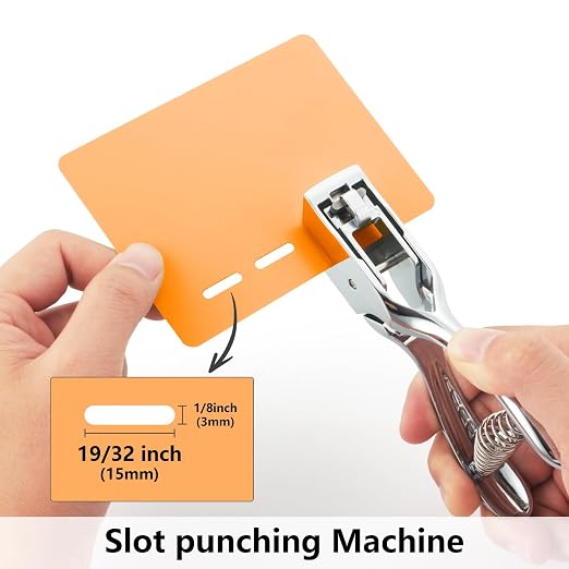 Badge Hole Punch, One Slot Tag Puncher - Image 4