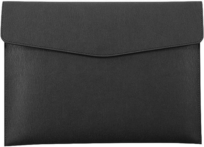 PU Leather A4 File Folder Document Holder Waterproof Portfolio Envelope Folder by enyuwlcm