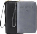 Multi-Functional RFID Passport Wallet, RFID Passport Holder by LECDOA