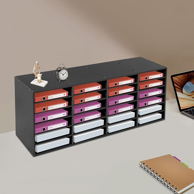Mailbox for Classroom 24 Slots, Mail Sorter, Paper Organizer Storage, Mail - Image 3
