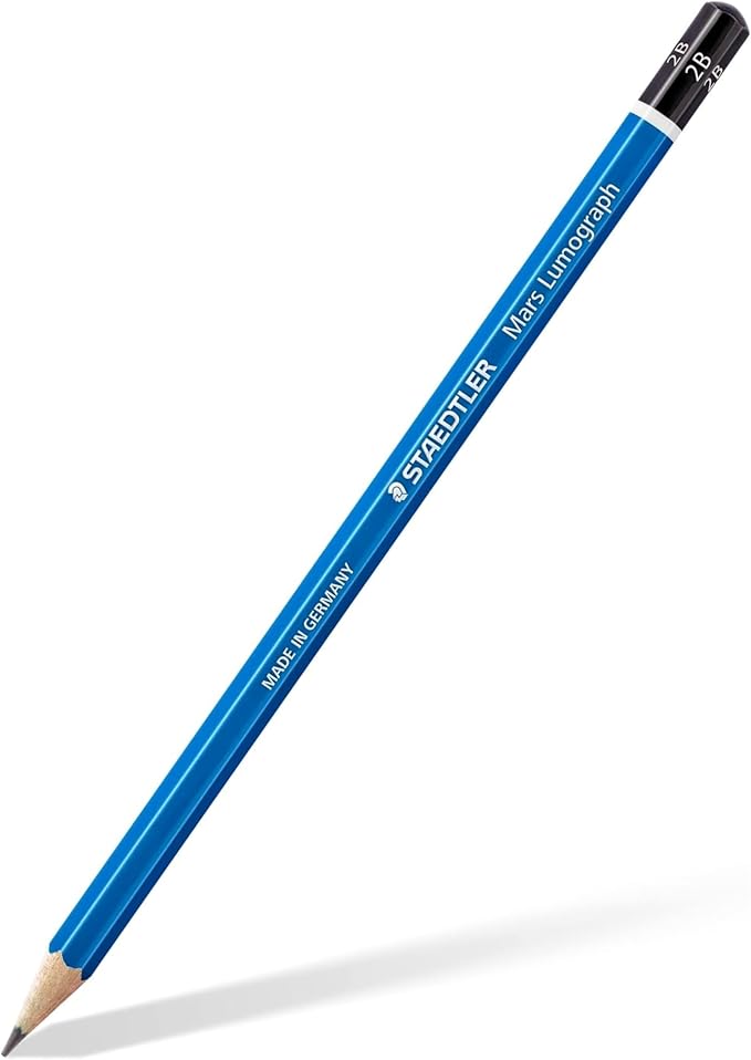 STAEDTLER Mars Lumograph 2B Graphite Art Drawing Pencil, 6 Pencils - Image 7