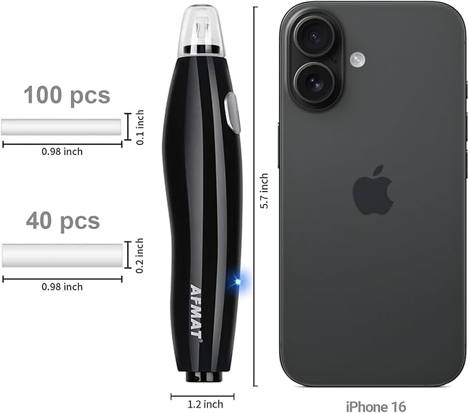 AFMAT Electric Eraser for Artists, Rechargeable Electric Eraser Kit, 140 - Image 5