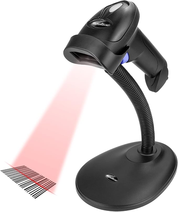 NetumScan 3-in-1 Bluetooth Barcode Scanner by NetumScan