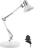 LEPOWER Metal Desk Lamp, Adjustable Goose Neck Architect Table Lamp by LEPOWER