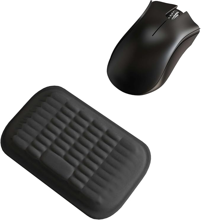 MEKASS Ergonomic Mouse Wrist Rest, Premium Memory Foam Mouse Wrist Pad Support by Mekass