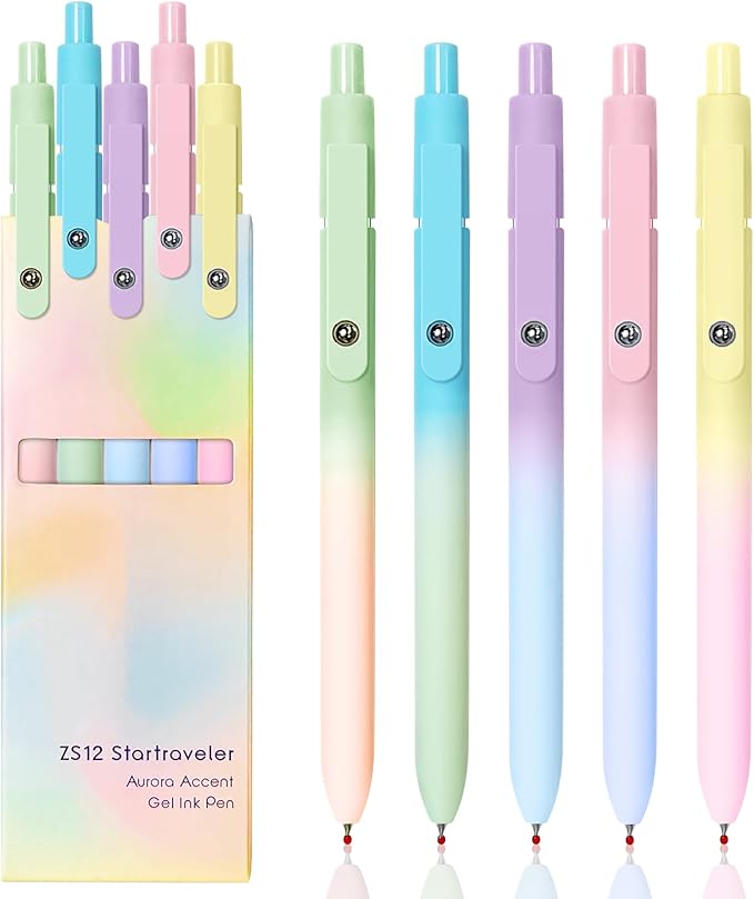 YOXMJDB Gel Pens, High-End Series 0.7mm Black Ink Pens by YOXMJDB