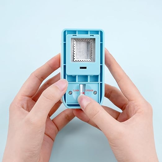 Stamp Punch, Stamp Puncher, 1X0.8inch Rectangular Postage Stamps Punches - Image 4