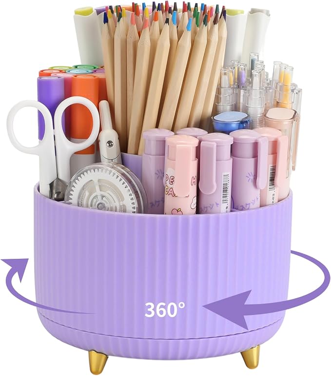 Camelmother 360°Rotating Pen&Pencil Holder by Camelmother