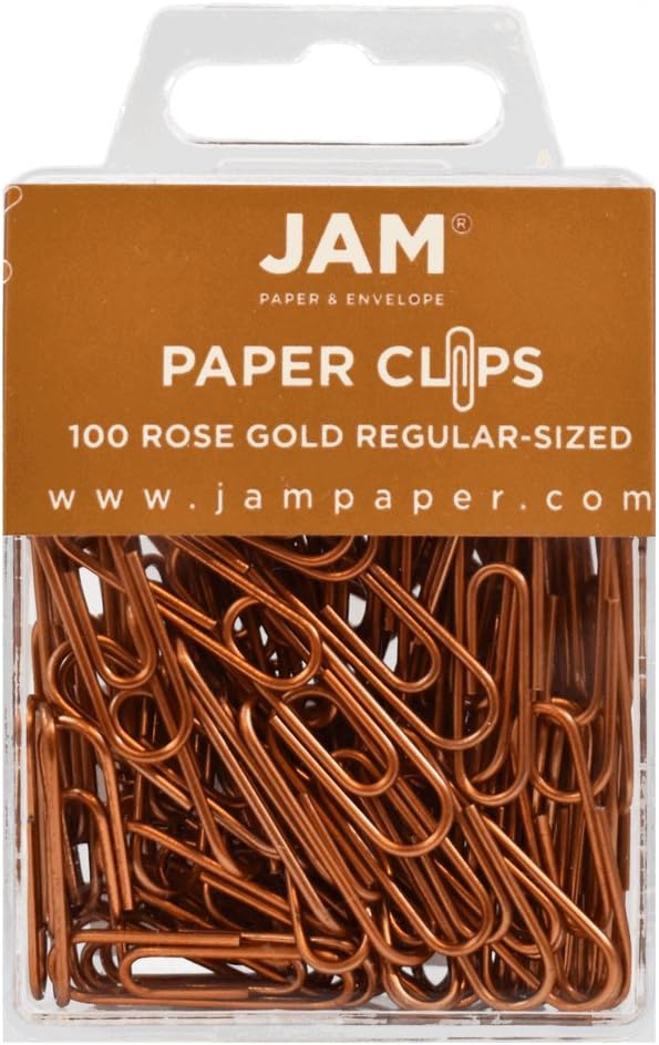 JAM Paper Colored Standard Paper Clips by JAMPaper