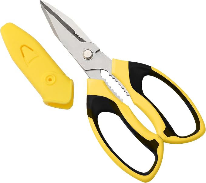 BoFuYuan Utility Scissors Heavy Duty: 8-Inch sharp Scissors All Purpose heavy by BoFuYuan
