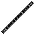 PEC Tools 6 inch Flexible Metal Ruler, High Contrast, 16R Graduation, Machinist by PECTools