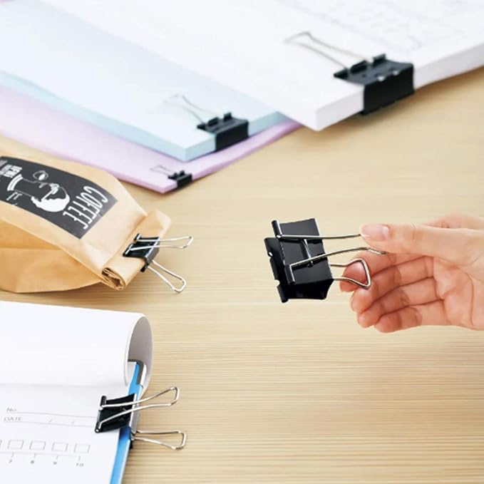 Extra Large Binder Clips 2 Inch, Big Paper Clamps - Image 7