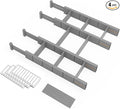 SpaceAid Bamboo Drawer Dividers by SpaceAid