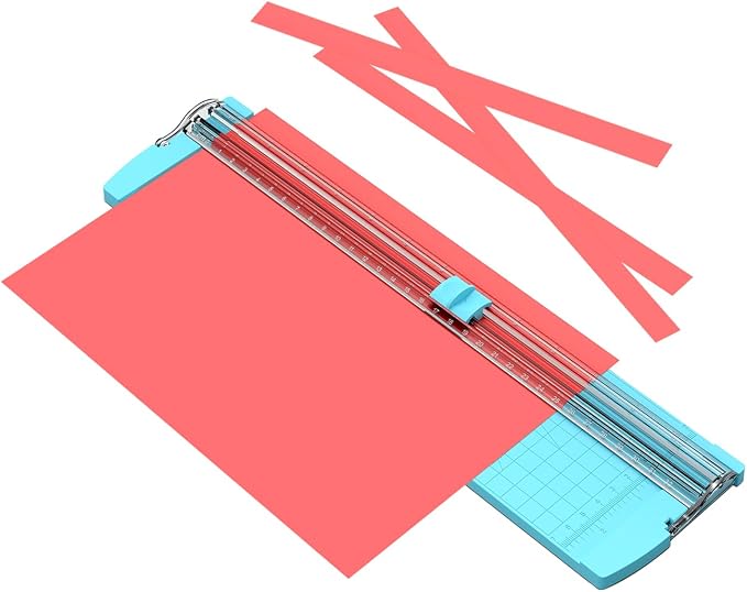 A4 Paper Cutter, 14.5Inch Aluminum Alloy Blade Straight Trimmers by Unknown