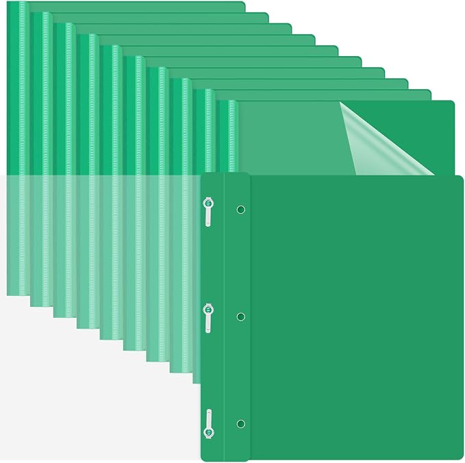 Teling 72 Pack Clear Front Report Covers Bulk Business Report Covers Plastic by Teling