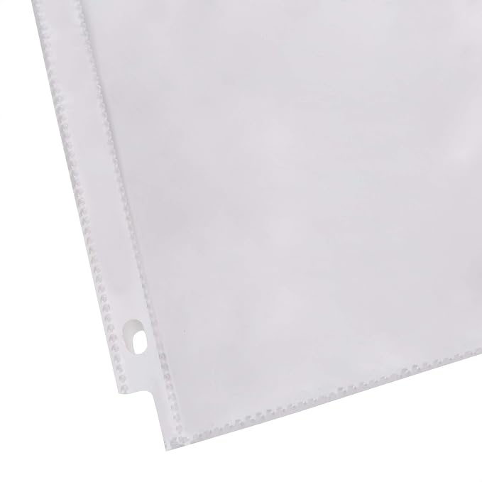 Amazon Basics Sheet Protectors for 3 Ring Binder, Heavyweight, Top Loading - Image 5