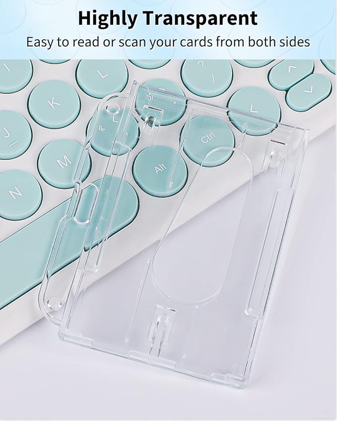 Pawfly 10 Pack Horizontal 2-Card Badge Holder - Image 4