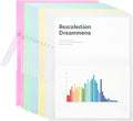 PATIKIL 10 Pack Clear Report Covers by PATIKIL