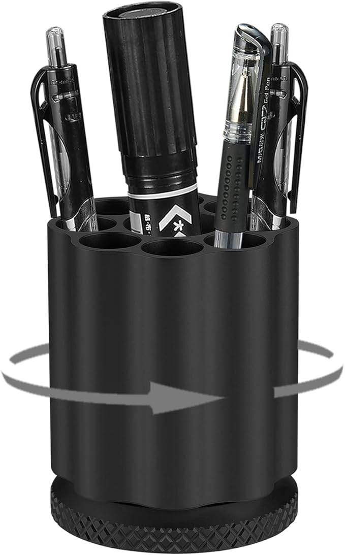 Rotating Revolver Pen Holder, Gun Cylinder Pen Holders, Favorite Pencil Holder - Image 2