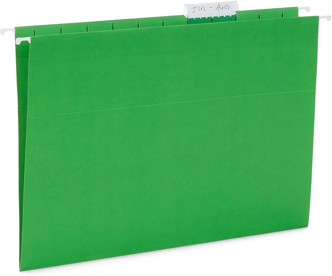 Blue Summit Supplies 25 Hanging File Folders, Letter Size - Image 6