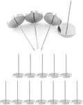 QWORK Desk Receipt Holder, 16 Pack Spike Stick Receipts Check Bill Fork by QWORK