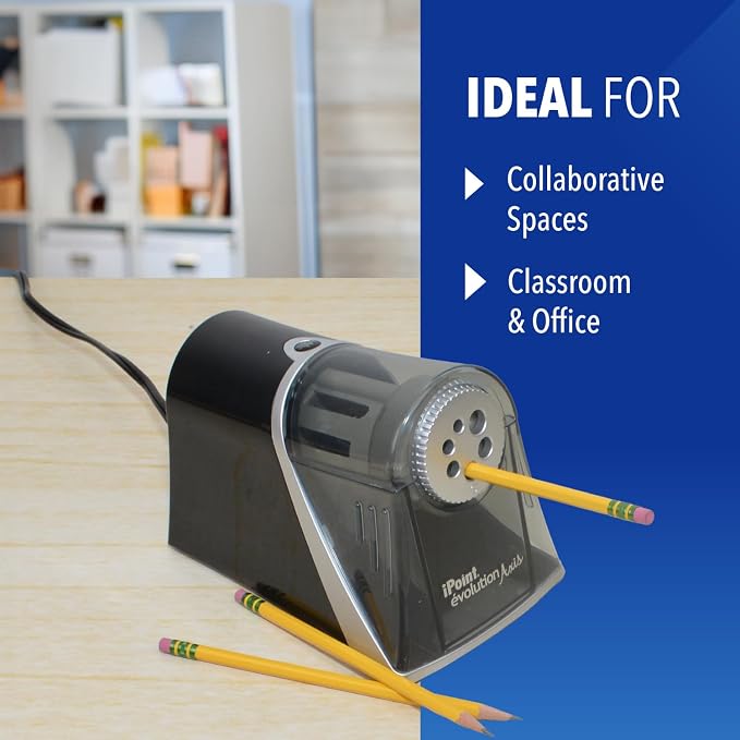 Westcott iPoint Evolution Axis Heavy Duty Electric Pencil Sharpener - Image 4