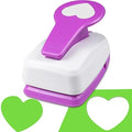 Heart Paper Punch, Paper Punch for Crafting, 2 inch Heart Hole Punches by HKKYOArtsCrafts