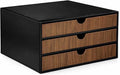 UnionBasic Document Organizer, 3-Drawer File Cabinet Document Storage Box by UnionBasic