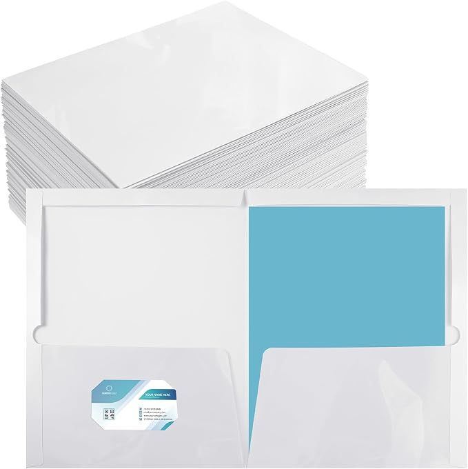 Yeaqee 100 Pack Folders Bulk by Yeaqee